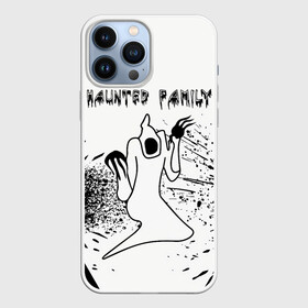 Чехол для iPhone 13 Pro Max с принтом KIZARU: HAUNTED FAMILY. в Курске,  |  | born to trap | haunted family | kizaru | rep | кизару | музыка | олег нечипоренко | репер | рэп | хантед фэмили