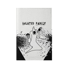 Обложка для паспорта матовая кожа с принтом KIZARU: HAUNTED FAMILY. в Курске, натуральная матовая кожа | размер 19,3 х 13,7 см; прозрачные пластиковые крепления | Тематика изображения на принте: born to trap | haunted family | kizaru | rep | кизару | музыка | олег нечипоренко | репер | рэп | хантед фэмили