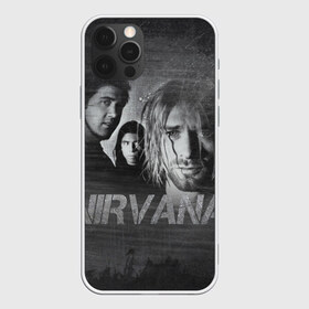Чехол для iPhone 12 Pro Max с принтом Нирвана в Курске, Силикон |  | Тематика изображения на принте: kurt cobain | nirvana | rock | курт кобейн | нирвана | рок