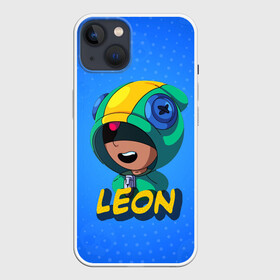 Чехол для iPhone 13 с принтом BRAWL STARS LEON в Курске,  |  | brawl stars | games | leon | бравл старс | бравл старс амбер | браул старс | игры | легендарный бравлер | леон