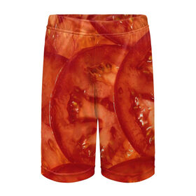 Детские спортивные шорты 3D с принтом Помидорки в Курске,  100% полиэстер
 | пояс оформлен широкой мягкой резинкой, ткань тянется
 | Тематика изображения на принте: арт | еда | лето | овощ | овощи | помидор | помидорки | помидоры | рисунок | томат | томаты