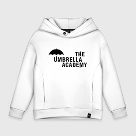 Детское худи Oversize хлопок с принтом Umbrella Academy в Курске, френч-терри — 70% хлопок, 30% полиэстер. Мягкий теплый начес внутри —100% хлопок | боковые карманы, эластичные манжеты и нижняя кромка, капюшон на магнитной кнопке | Тематика изображения на принте: netflix | serial | umbrella academy | академия | зонт | зонтик | нетфликс | сериал