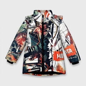 Зимняя куртка для девочек 3D с принтом Haikyu Haikyuu Haikuu в Курске, ткань верха — 100% полиэстер; подклад — 100% полиэстер, утеплитель — 100% полиэстер. | длина ниже бедра, удлиненная спинка, воротник стойка и отстегивающийся капюшон. Есть боковые карманы с листочкой на кнопках, утяжки по низу изделия и внутренний карман на молнии. 

Предусмотрены светоотражающий принт на спинке, радужный светоотражающий элемент на пуллере молнии и на резинке для утяжки. | anime | fly high | haikuu | haikyu | haikyuu | hinata | karasuno | manga | shoe | tsukeshima | аниме | волейбол | кагеяма | карасуно | манга | сее | хайку | хината | цукешима | цукишима