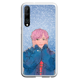 Чехол для Honor P30 с принтом JIMIN SPRING DAY в Курске, Силикон | Область печати: задняя сторона чехла, без боковых панелей | Тематика изображения на принте: bt21 | bts | hoseok | jhope | jimin | jin | jungkook | namjoon | rm | taehyung | v | бантан | бт21 | бтс | весна | ви | голубая | джей хоуп | джин | зима | намджун | новый год | рм | снег | снежинки | спринг дэй | тэхен | хосок | чимин | чонгук 