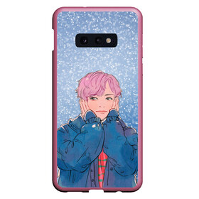 Чехол для Samsung S10E с принтом JIMIN SPRING DAY в Курске, Силикон | Область печати: задняя сторона чехла, без боковых панелей | Тематика изображения на принте: bt21 | bts | hoseok | jhope | jimin | jin | jungkook | namjoon | rm | taehyung | v | бантан | бт21 | бтс | весна | ви | голубая | джей хоуп | джин | зима | намджун | новый год | рм | снег | снежинки | спринг дэй | тэхен | хосок | чимин | чонгук 