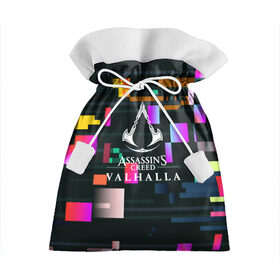 Подарочный 3D мешок с принтом ASSASINS VALHALLA / ВАЛХАЛЛА в Курске, 100% полиэстер | Размер: 29*39 см | creed | game | valhalla | альтаир | ассасин | кинжал