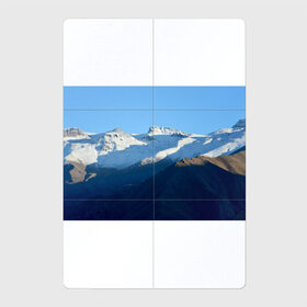 Магнитный плакат 2Х3 с принтом Снежные горы в Курске, Полимерный материал с магнитным слоем | 6 деталей размером 9*9 см | mountain | гора | горный массив | горы | снег | снежный склон | эверест
