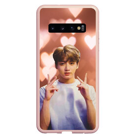 Чехол для Samsung Galaxy S10 с принтом JUNGKOOK BTS в Курске, Силикон | Область печати: задняя сторона чехла, без боковых панелей | bt21 | bts | fake love | hoseok | jhope | jimin | jin | jungkook | namjoon | rm | taehyung | v | бантан | бт21 | бтс | ви | джей хоуп | джин | намджун | рм | сердечки | сердце | спринг дэй | тэхен | хосок | чимин | чонгук | шуга | юнги