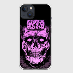 Чехол для iPhone 13 с принтом Dorohedoro  purple scull в Курске,  |  | anime | dorohedoro | ebisu | manga | аниме | дорохедоро | манга | эбису