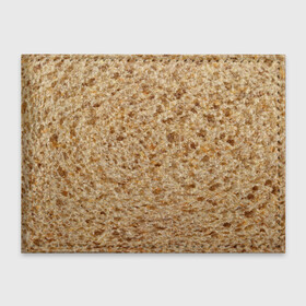 Обложка для студенческого билета с принтом Хлеб в Курске, натуральная кожа | Размер: 11*8 см; Печать на всей внешней стороне | Тематика изображения на принте: 2020 | 2021 | еда | лаваш | плед | подарок | приколы | текстура | футболка | хлеб