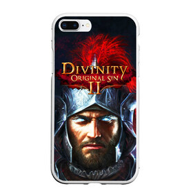 Чехол для iPhone 7Plus/8 Plus матовый с принтом DIVINITY в Курске, Силикон | Область печати: задняя сторона чехла, без боковых панелей | divinity | divinity 2 | divinity original | divinity sin | divinity sin 2 | дивинити | дивинити 2 | дивинити ориджинал. | дивинити син