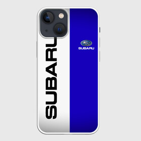 Чехол для iPhone 13 mini с принтом SUBARU Субару в Курске,  |  | subarist | subaru | след шин | субарист | субару | шины