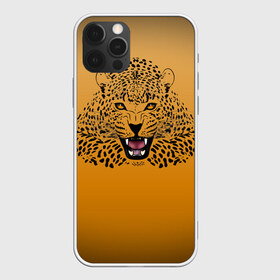 Чехол для iPhone 12 Pro Max с принтом Леопард в Курске, Силикон |  | big cat | cat | leopard | кот | кошка | леопард