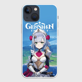 Чехол для iPhone 13 mini с принтом Genshin Impact в Курске,  |  | anime | genshin impact | genshin impact аниме | sucrose | wifu | аниме | вайфу | геншн импакт