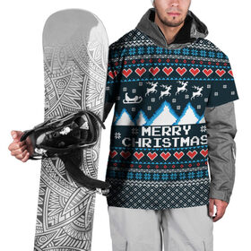 Накидка на куртку 3D с принтом Свитер Merry Christmas в Курске, 100% полиэстер |  | Тематика изображения на принте: 8бит | merry christmas | вязаный | горы | новый год | олени | пиксельный | ретро | рождество | свитер | узор