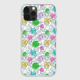 Чехол для iPhone 12 Pro Max с принтом Пасхальные яйца в Курске, Силикон |  | cage | easter | eggs | flowers | lines | pattern | peas | rabbit | spiral | горох | клетка | кролик | линии | пасха | спираль | узор | цветы | яйца