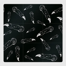 Магнитный плакат 3Х3 с принтом Jujutsi Kaisen Sukuna - Пальцы в Курске, Полимерный материал с магнитным слоем | 9 деталей размером 9*9 см | Тематика изображения на принте: fingers | sukuna | аниме | магическая битва | манга | пальцы | сукуна | черный