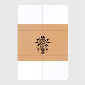 Магнитный плакат 2Х3 с принтом Медведь татем в Курске, Полимерный материал с магнитным слоем | 6 деталей размером 9*9 см | амулет | знак | медведь | символика | талисман | татем | татуировки. | язычество