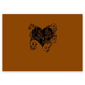 Поздравительная открытка с принтом Сердце в узорах в Курске, 100% бумага | плотность бумаги 280 г/м2, матовая, на обратной стороне линовка и место для марки
 | . | красивые татуировки | красивые узоры | любовь | сердце | сердце в узорах | татуировки | узоры