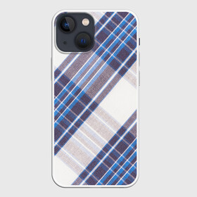 Чехол для iPhone 13 mini с принтом Шотландка | Scottish | Tartan (Z) в Курске,  |  | abstract | checkered | geometry | geometry stripes | plaid | texture | абстракция | геометрические полосы | геометрия | джентельмены | клетчатый | тартан | текстура | шотландка