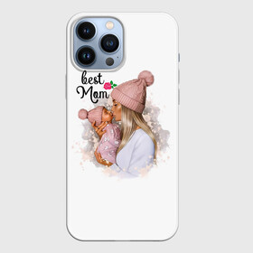 Чехол для iPhone 13 Pro Max с принтом Best Mom в Курске,  |  | 2021 | best mom | mom | беременность | доченька | дочка | дочке | лучшая мама | люблю маму | любовь | мама | маме | мамочка | мамочке | мамуле | мамуля | пузожитель | рождение ребенка | самая лучшая мама | семья