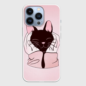 Чехол для iPhone 13 Pro с принтом Любовь в Курске,  |  | cat | cats | heart | i | love | night | sleep | вечер | жарко | зима | кот | котенок | котик | котэ | котяра | котята | кошка | люблю | любовь | нежное | нежный | ночь | сердечко | сердце | сон | спать | тепло | холод | холодно | я