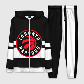 Женский костюм 3D с принтом TORONTO RAPTORS в Курске,  |  | basketball | canada | logo | nba | raptors | sport | team | toronto | usa | баскетбол | канада | логотип | мяч | нба | полосы | рэпторс | спорт | сша | торонто | черный