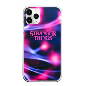 Чехол для iPhone 11 Pro Max матовый с принтом STRANGER THINGS (S) в Курске, Силикон |  | stranger things | очень странные дела