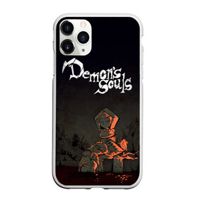 Чехол для iPhone 11 Pro Max матовый с принтом Demons souls в Курске, Силикон |  | Тематика изображения на принте: dark souls | demon souls | demons souls | demons souls remastered | git gud | гит гуд | дарк соулз | демон соулз