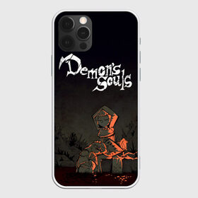 Чехол для iPhone 12 Pro Max с принтом Demons souls в Курске, Силикон |  | Тематика изображения на принте: dark souls | demon souls | demons souls | demons souls remastered | git gud | гит гуд | дарк соулз | демон соулз