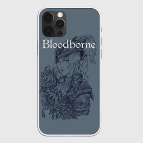 Чехол для iPhone 12 Pro Max с принтом Bloodborne в Курске, Силикон |  | Тематика изображения на принте: dark souls | demon souls | demons souls | demons souls remastered | git gud | гит гуд | дарк соулз | демон соулз