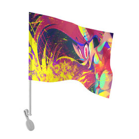Флаг для автомобиля с принтом Отель Хазбин в Курске, 100% полиэстер | Размер: 30*21 см | hazbin hotel | mult | аластор | арахнисс | вегги | вокс | даззл | краймини | лилит | люцифер | мультфильм