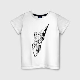 Детская футболка хлопок с принтом Самый добрый волшебник в Курске, 100% хлопок | круглый вырез горловины, полуприлегающий силуэт, длина до линии бедер | волшебник | добрый | золушка | советский фильм