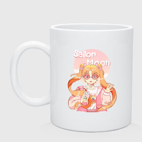 Кружка с принтом Sailor Moon Coffee в Курске, керамика | объем — 330 мл, диаметр — 80 мм. Принт наносится на бока кружки, можно сделать два разных изображения | Тематика изображения на принте: anime | animegirl | cute | kavai | kavaii | madara | manga | sailor | sailorchibimoon | sailorjupiter | sailormars | sailormercury | sailormoon | sailormooncrystal | sailorvenus | usagi | usagitsukino | аниме | анимесейлормун | каваи | сейлормун