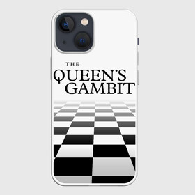 Чехол для iPhone 13 mini с принтом ХОД КОРОЛЕВЫ в Курске,  |  | chess | netflix | the queens gambit | бет хармон | нетфликс | ход королевы | шахматистка. | шахматы