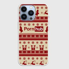 Чехол для iPhone 13 Pro с принтом Pornhub(Новый год) в Курске,  |  | год | новый | рождественскую коллекцию