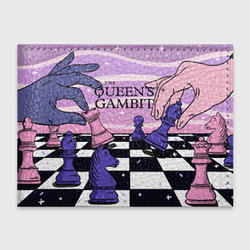 Обложка для студенческого билета с принтом The Queens Gambit в Курске, натуральная кожа | Размер: 11*8 см; Печать на всей внешней стороне | beth harmon | chess | queens gambit | the queens gambit | аня тейлор джой | бет хармон | нетфликс | ход королевы | шахматы