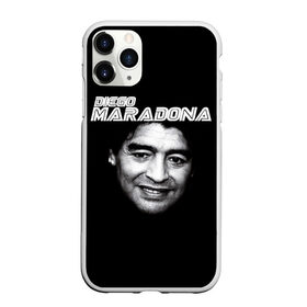 Чехол для iPhone 11 Pro матовый с принтом Диего Марадона в Курске, Силикон |  | diego | diego armando maradona | maradona | аргентина | диего | король | легенда | марадона | нападающий | полузащитник | футбол | футболист