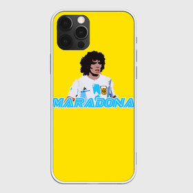 Чехол для iPhone 12 Pro Max с принтом Диего Марадона в Курске, Силикон |  | diego | diego armando maradona | maradona | аргентина | диего | король | легенда | марадона | нападающий | полузащитник | футбол | футболист