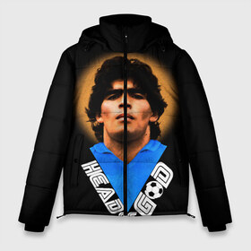 Мужская зимняя куртка 3D с принтом Diego Maradona в Курске, верх — 100% полиэстер; подкладка — 100% полиэстер; утеплитель — 100% полиэстер | длина ниже бедра, свободный силуэт Оверсайз. Есть воротник-стойка, отстегивающийся капюшон и ветрозащитная планка. 

Боковые карманы с листочкой на кнопках и внутренний карман на молнии. | diego | diego armando maradona | legend | maradona | аргентина | диего | король | легенда | марадона | нападающий | полузащитник | футбол | футболист