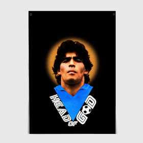 Постер с принтом Diego Maradona в Курске, 100% бумага
 | бумага, плотность 150 мг. Матовая, но за счет высокого коэффициента гладкости имеет небольшой блеск и дает на свету блики, но в отличии от глянцевой бумаги не покрыта лаком | diego | diego armando maradona | legend | maradona | аргентина | диего | король | легенда | марадона | нападающий | полузащитник | футбол | футболист