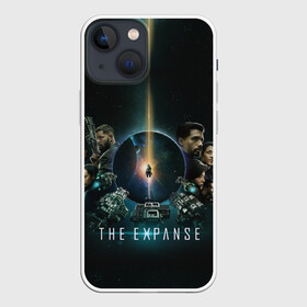 Чехол для iPhone 13 mini с принтом Экспансия в Курске,  |  | amazon | cosmos | fantastic | galaxy | planets | ship | space | stars | the expanse | амазон | галактика | звезды | корабль | космос | планеты | пространство | сериалы | фантастика | экспансия