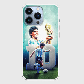 Чехол для iPhone 13 Pro с принтом 10 number в Курске,  |  | 10 номер | diego | football | maradona | maradonna | арегнтина | бога | диего | марадона | марадонна | ретро | рука | сборная аргентины | футбол | футболист