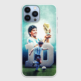 Чехол для iPhone 13 Pro Max с принтом 10 number в Курске,  |  | 10 номер | diego | football | maradona | maradonna | арегнтина | бога | диего | марадона | марадонна | ретро | рука | сборная аргентины | футбол | футболист