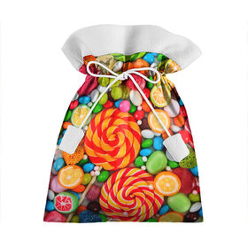 Подарочный 3D мешок с принтом Candy в Курске, 100% полиэстер | Размер: 29*39 см | 