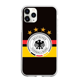 Чехол для iPhone 11 Pro матовый с принтом СБОРНАЯ ГЕРМАНИИ в Курске, Силикон |  | Тематика изображения на принте: flag | football | germany | logo | sport | team | германия | логотип | сборная | спорт | флаг | футбол