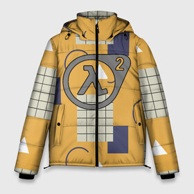 Мужская зимняя куртка 3D с принтом Half Life2 (S) в Курске, верх — 100% полиэстер; подкладка — 100% полиэстер; утеплитель — 100% полиэстер | длина ниже бедра, свободный силуэт Оверсайз. Есть воротник-стойка, отстегивающийся капюшон и ветрозащитная планка. 

Боковые карманы с листочкой на кнопках и внутренний карман на молнии. | black mesa | city 17 | combine guard | gordon freeman | half life | source | valve | гордон фримен | халф лайф