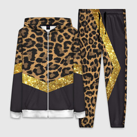 Женский костюм 3D с принтом Леопардовый принт в Курске,  |  | success | swagg | блеск | блестки | животнй принт | золотистый | золото | золотой | леопард | леопардовый принт | понты | тигровый