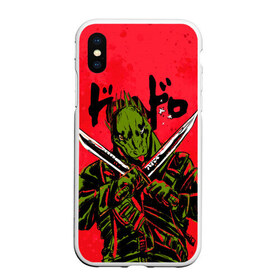 Чехол для iPhone XS Max матовый с принтом DOROHEDORO в Курске, Силикон | Область печати: задняя сторона чехла, без боковых панелей | anime | caiman | dorohedoro | manga | аниме | дорохедоро | кайман | манга