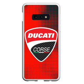 Чехол для Samsung S10E с принтом Ducati Corse (Z) в Курске, Силикон | Область печати: задняя сторона чехла, без боковых панелей | Тематика изображения на принте: audi | audi ag | corse | ducati | ducati corse | ducati motor holding | hypermotard | multistrada | panigale | scrambler | streetfighter | supersport | дукати | массимо борди | мото | фабио тальони